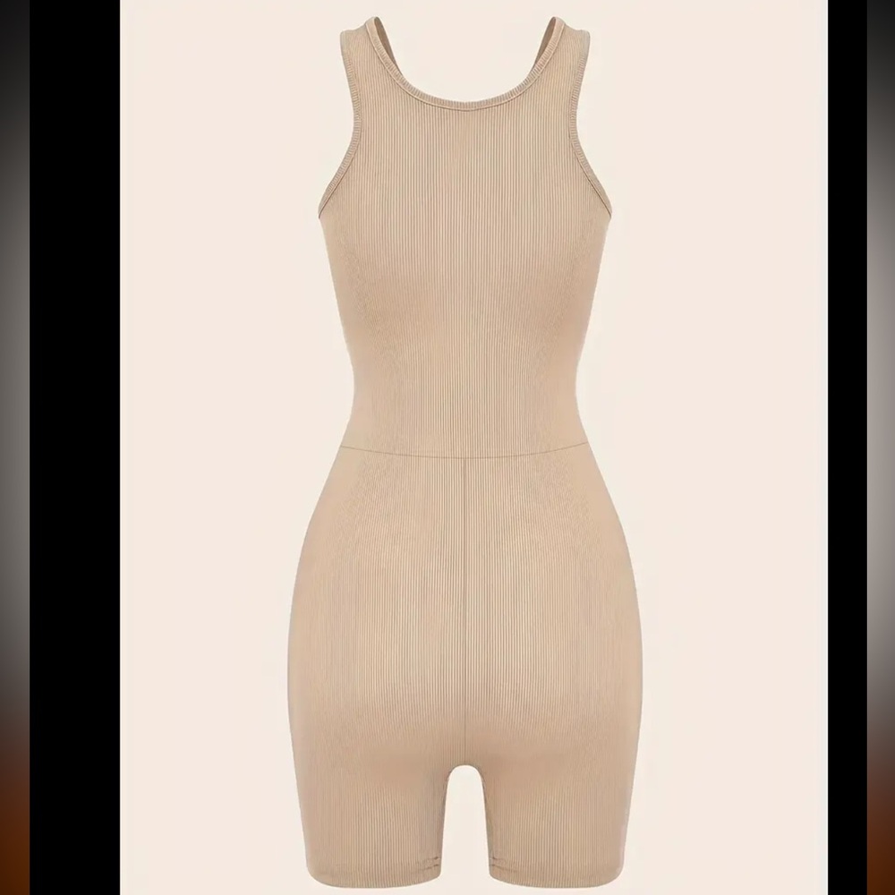Temu | Ribbed Romper - Picture 3 of 10